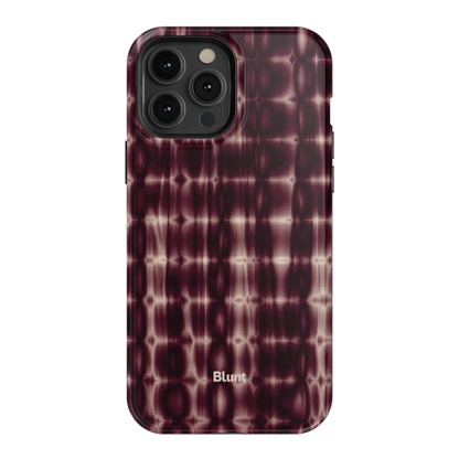 Purple Ripple iPhone Case
