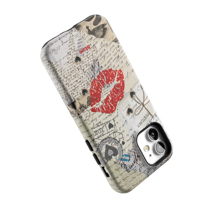 Vintage Kiss iPhone Case gallery - Iphone_12_Iphone_5