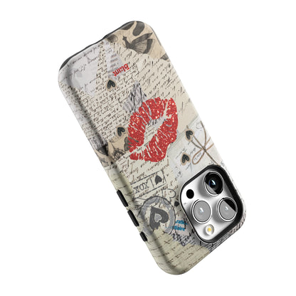 Vintage Kiss iPhone Case gallery - Iphone_15_Pro_5