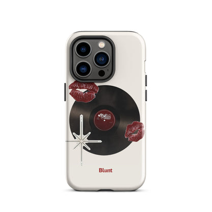 Vinyl Kiss iPhone Case - Blunt Cases