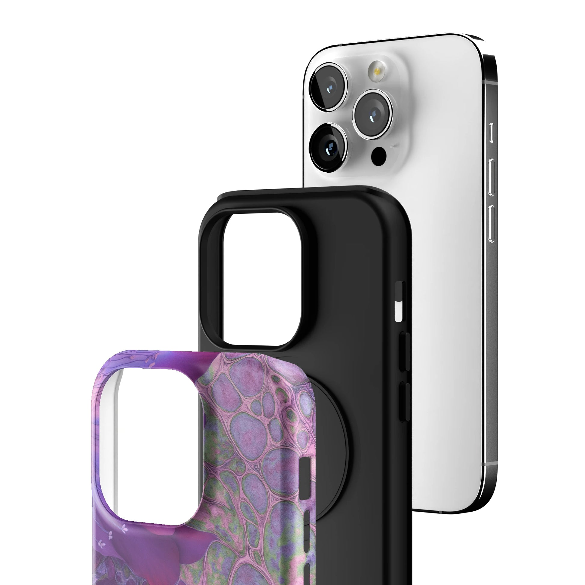 Violet Mirage iPhone Case gallery - Iphone_14_Pro_3