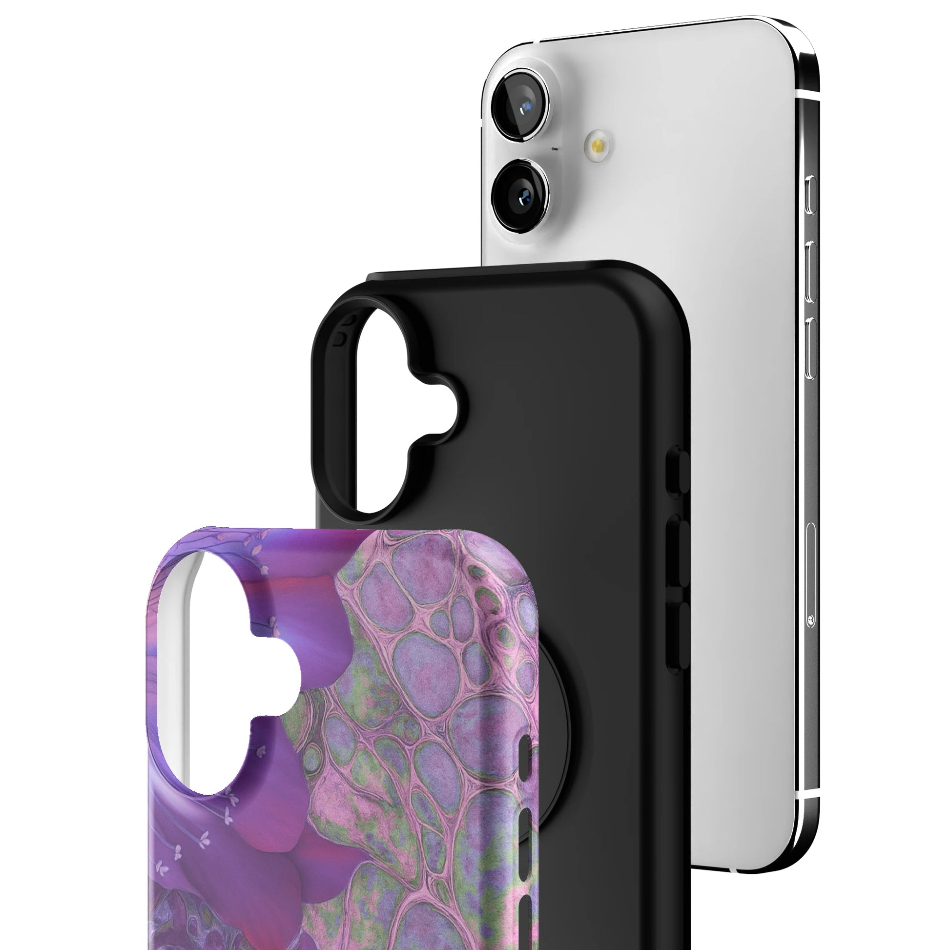 Violet Mirage iPhone Case gallery - Iphone_16_Mini_Air_Plus_3