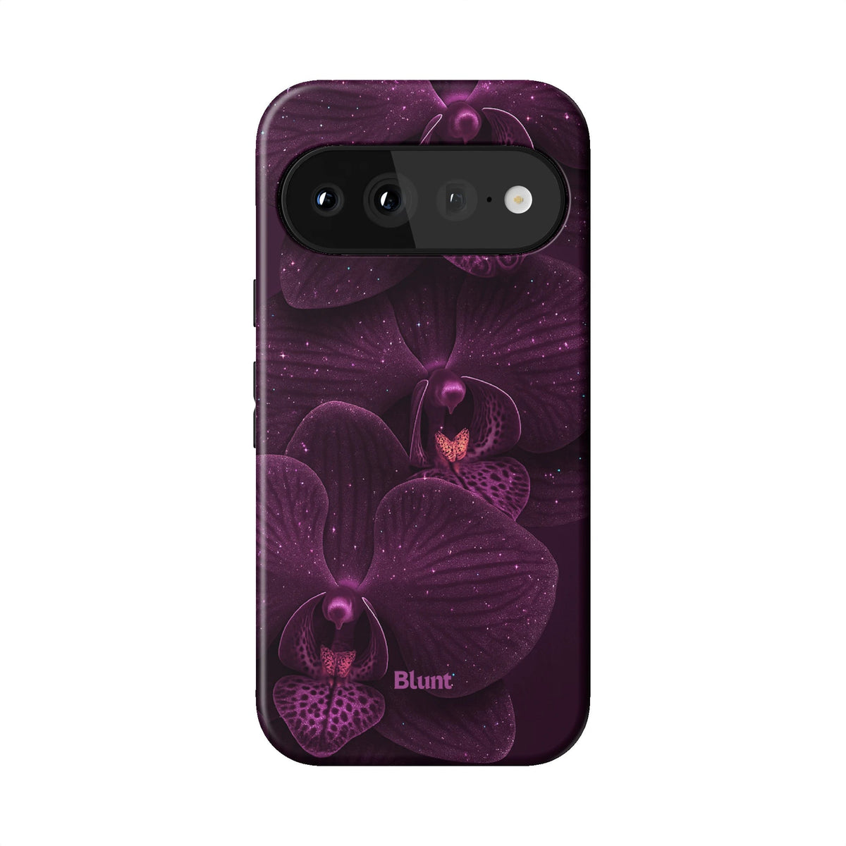 Violet Orchid Pixel Case - Blunt Cases