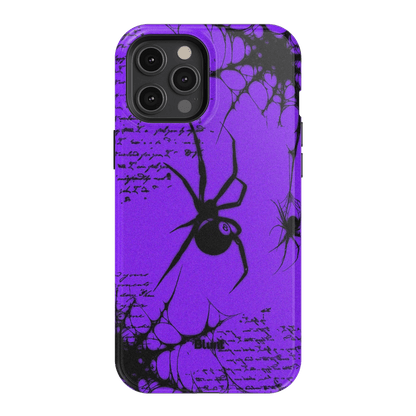 Violet Script iPhone Case - Blunt Cases