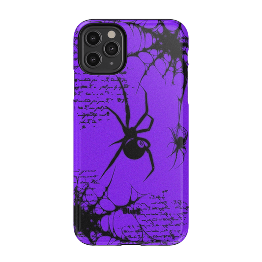 Violet Script iPhone Case - Blunt Cases