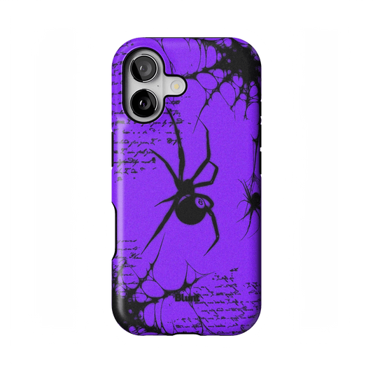 Violet Script iPhone Case - Blunt Cases