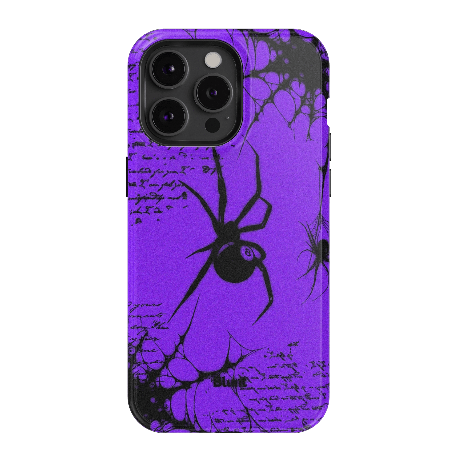 Violet Script iPhone Case - Blunt Cases