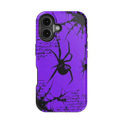 Violet Script iPhone Case - Blunt Cases