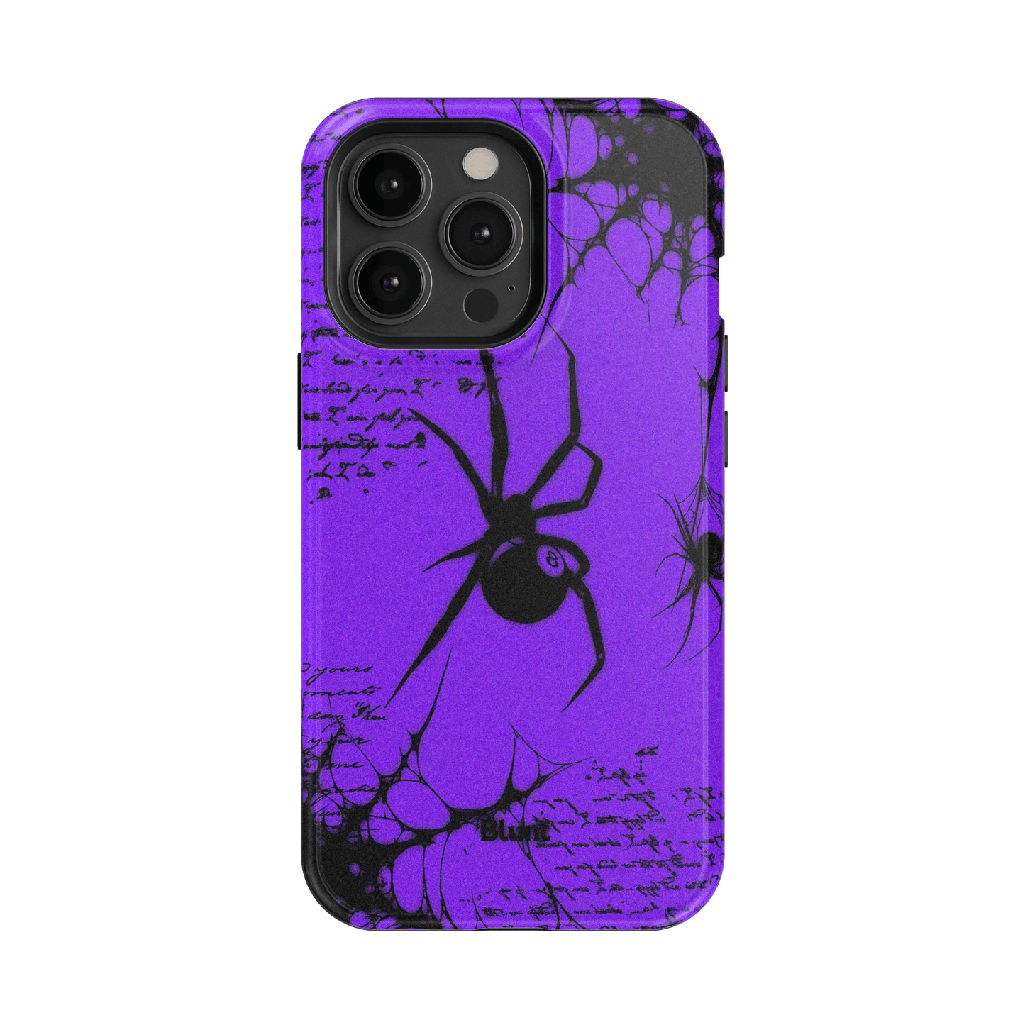 Violet Script iPhone Case - Blunt Cases