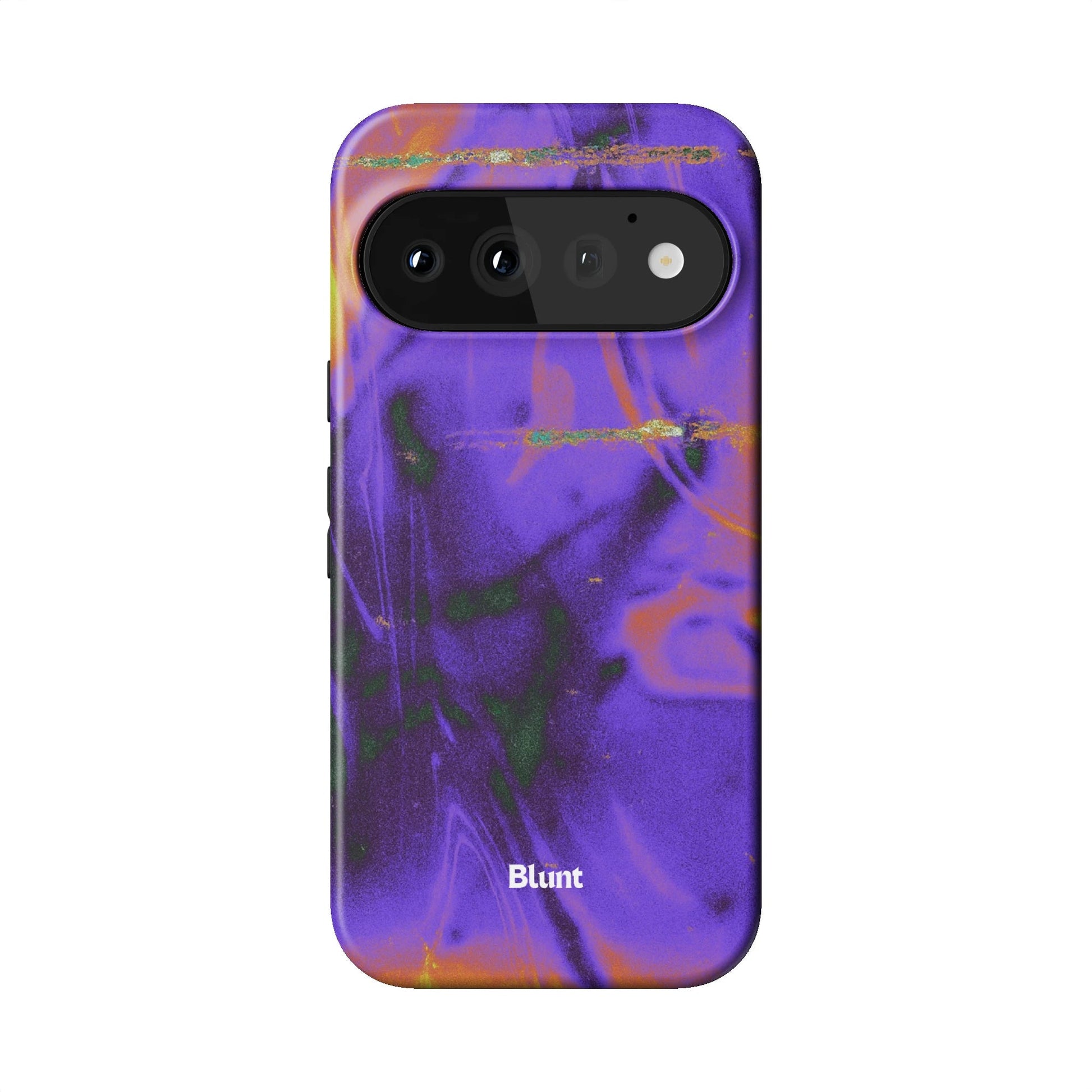 Violet Static Pixel Case - Blunt Cases