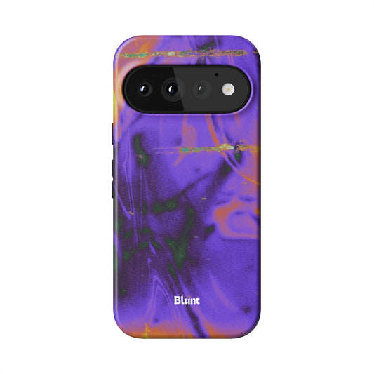 Violet Static Pixel Case - Blunt Cases
