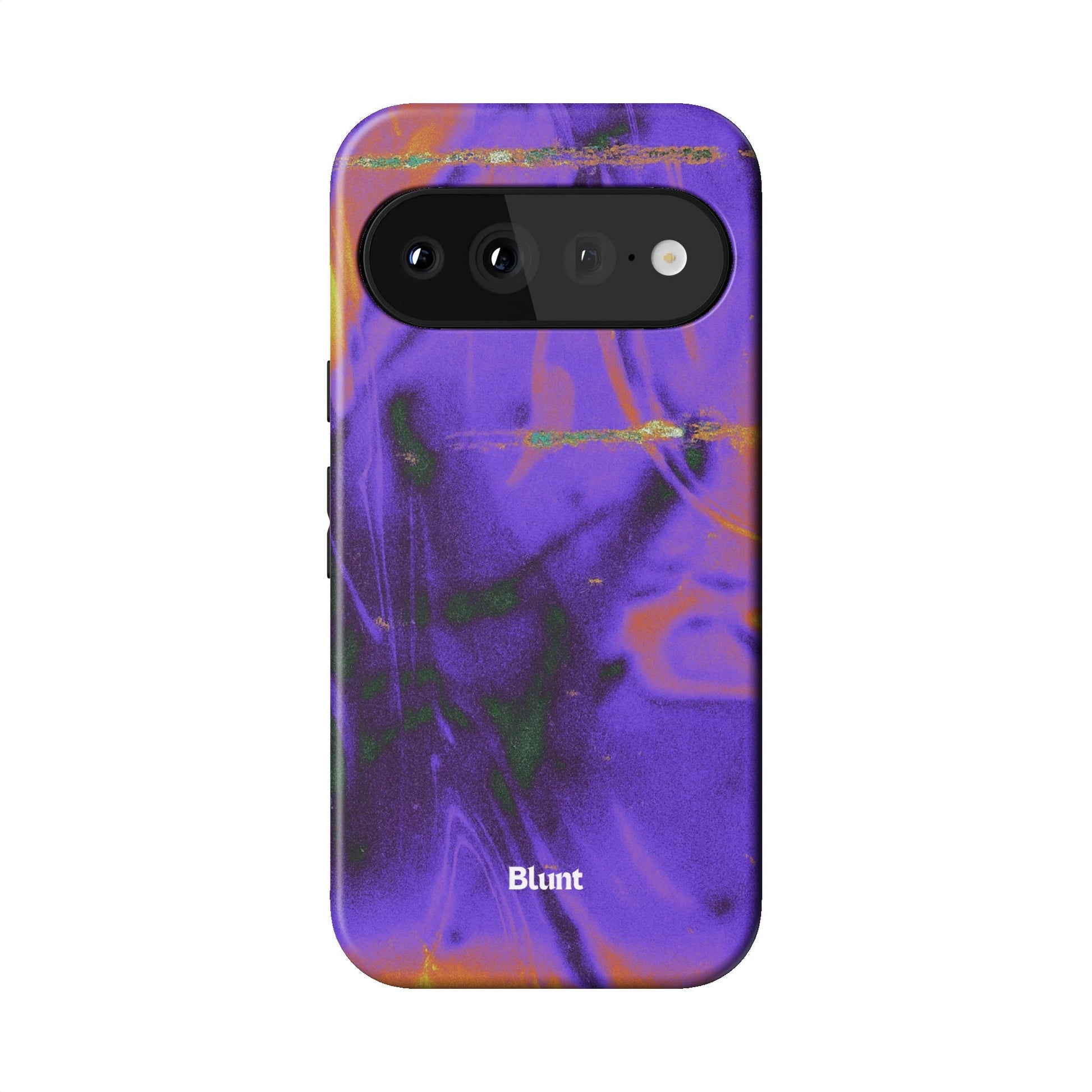 Violet Static Pixel Case - Blunt Cases