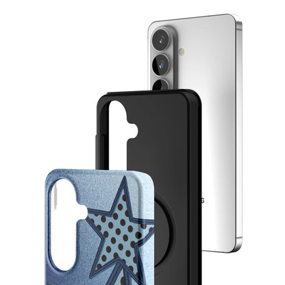 Blue-Polka-Star-samsung-case-Galaxy S26-3