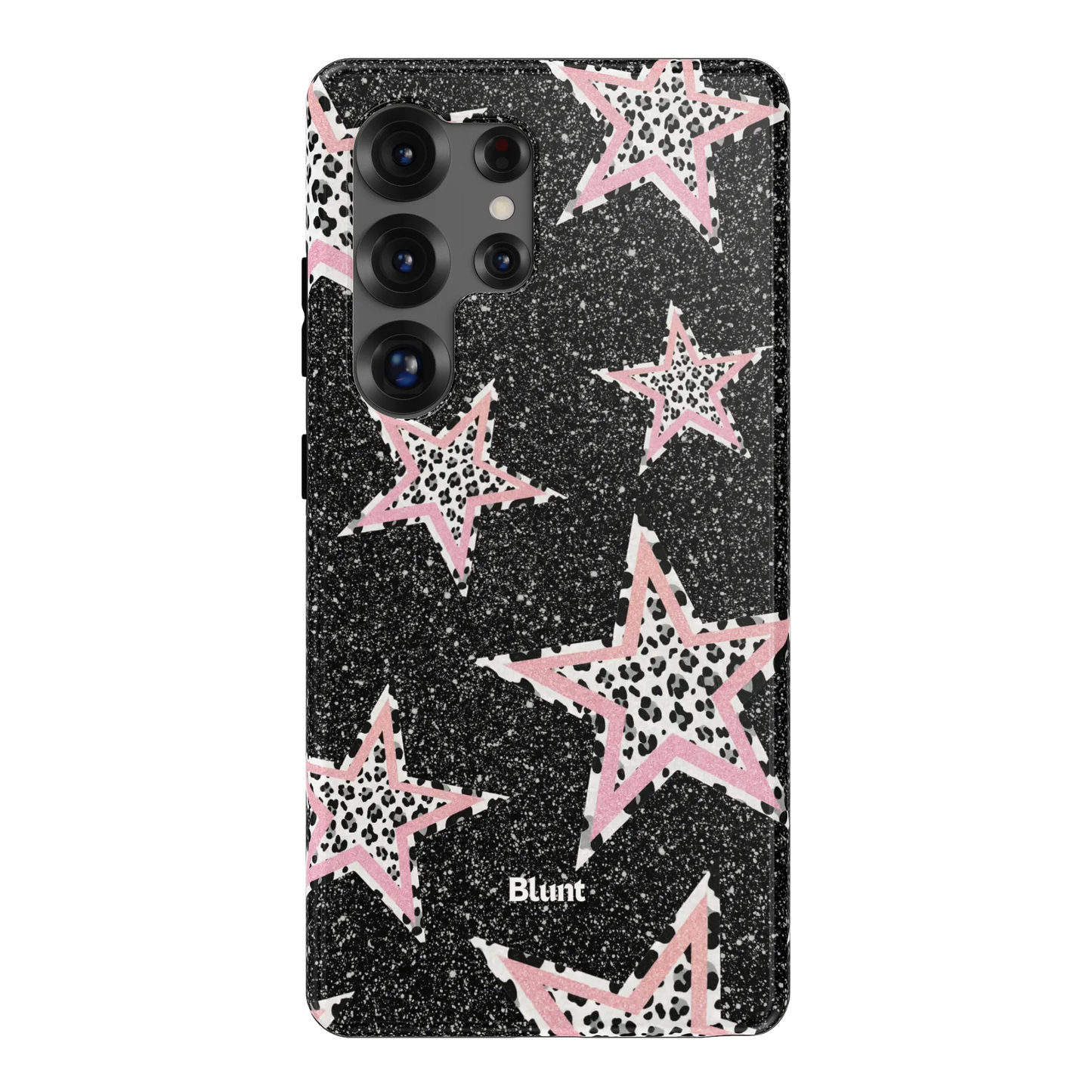 Pink Zebra Stars Samsung Case