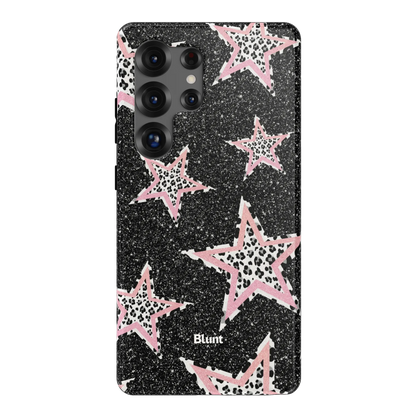 Pink Zebra Stars Samsung Case