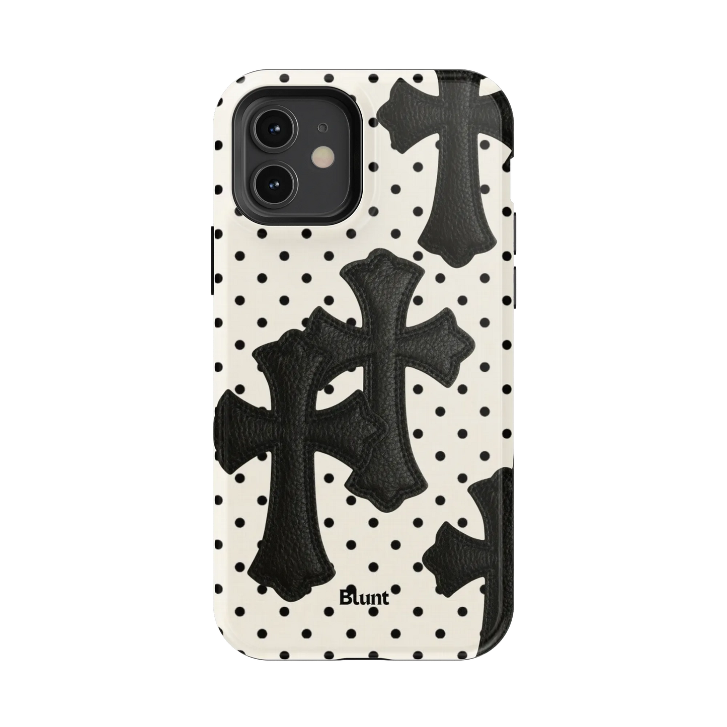 Noir Crosses iPhone Case