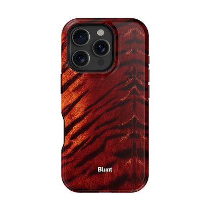 Amber Flame iPhone Case