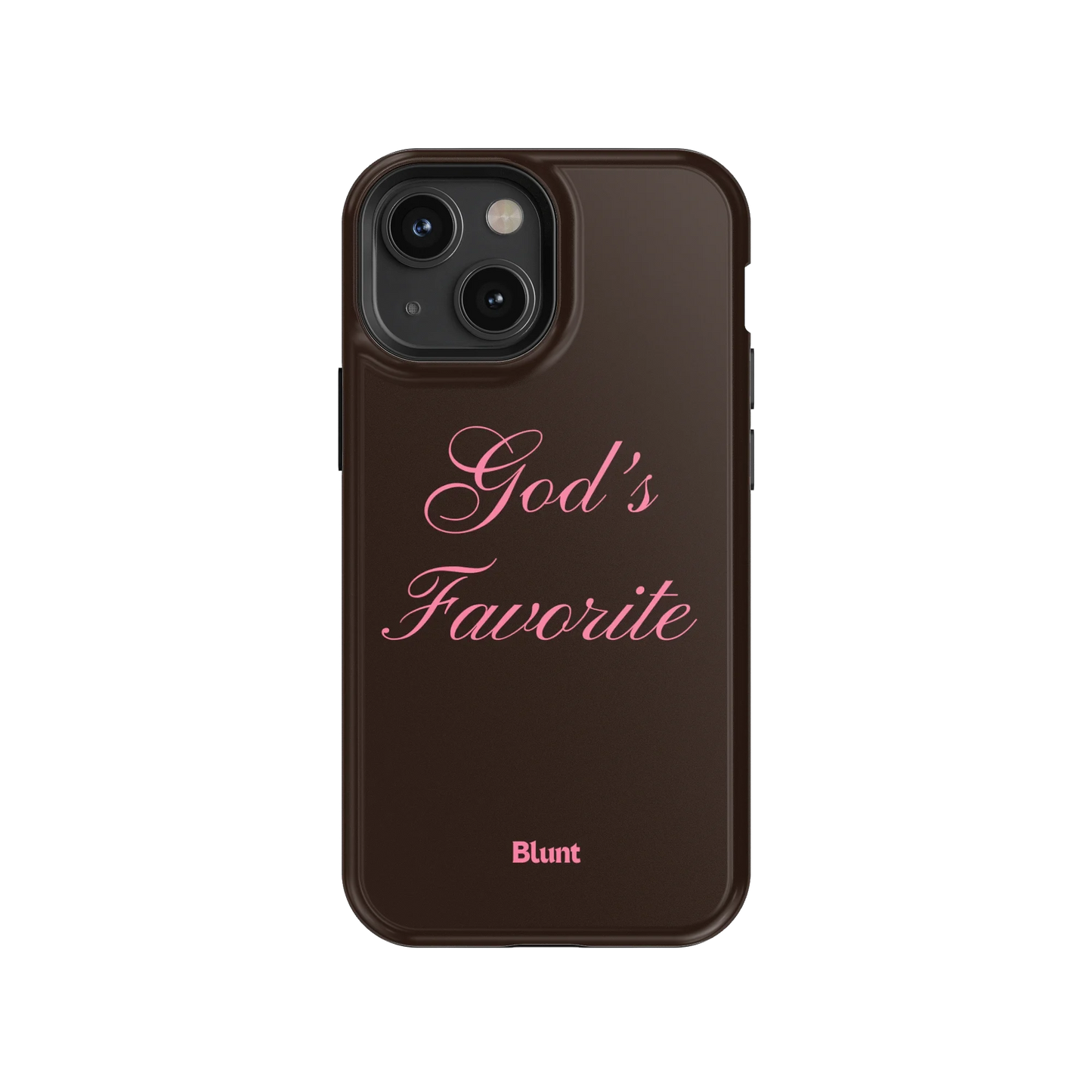 Gods Favorite Brown iPhone Case