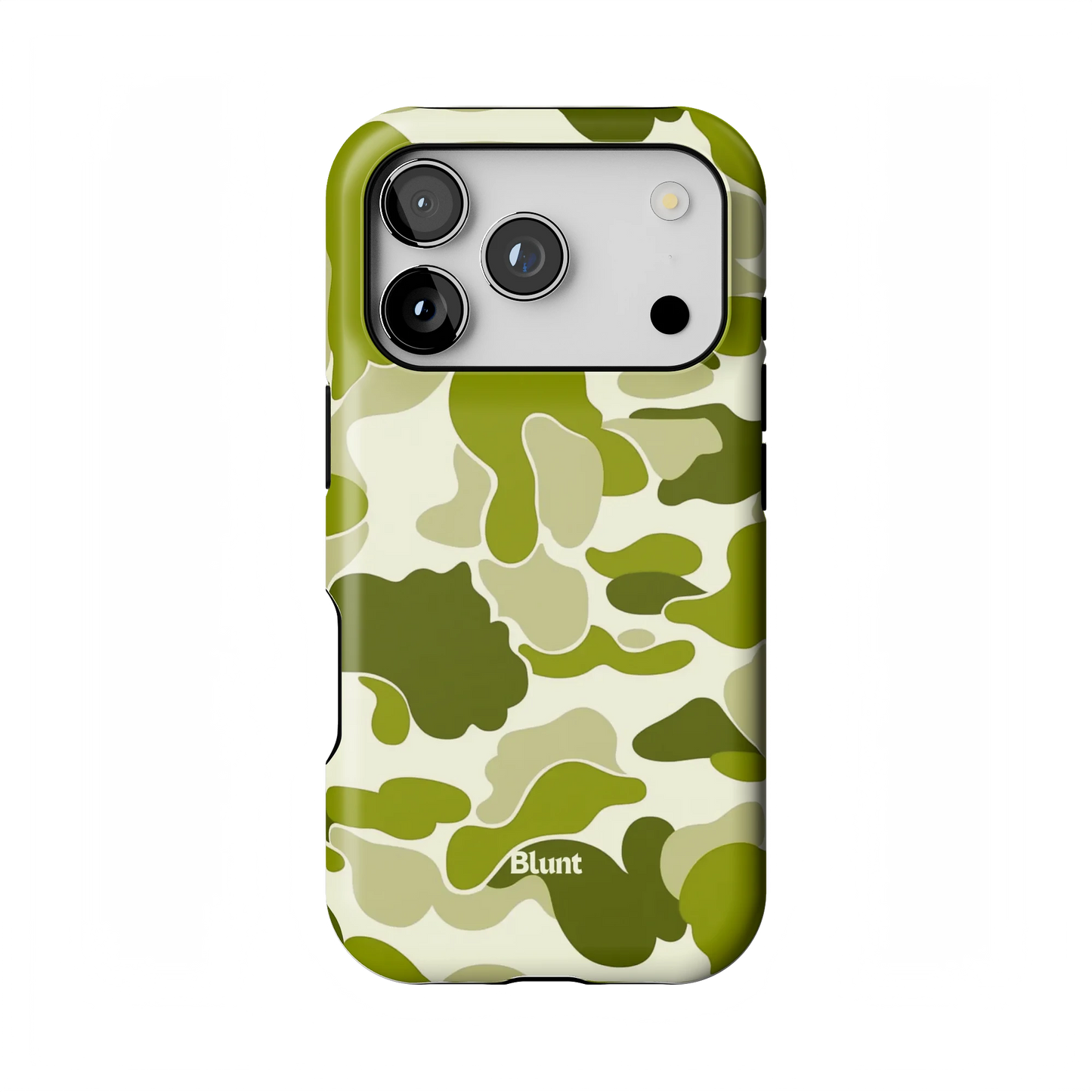 Lime Camo iPhone Case