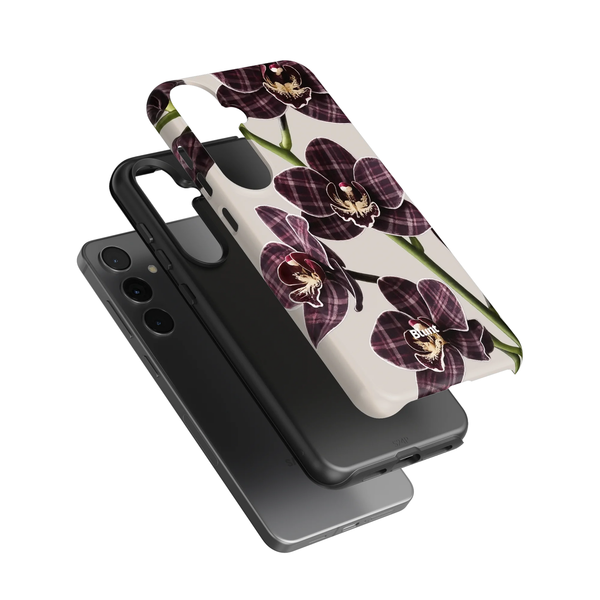 Petal-Plaid-samsung-case-Galaxy S24 Plus-3