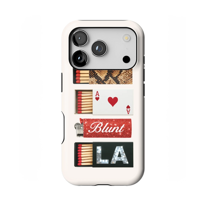Cream Match iPhone Case