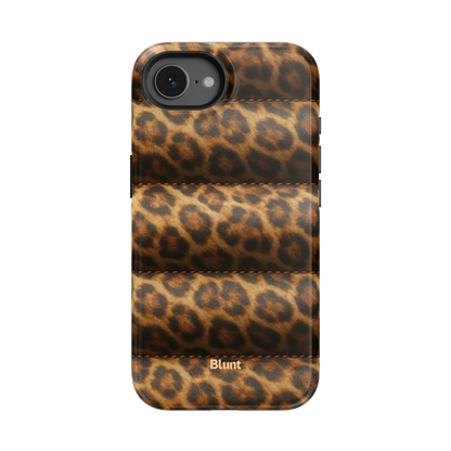 Cheetah Puffer iPhone Case