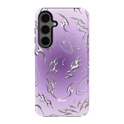 Purple Cyber Samsung Case