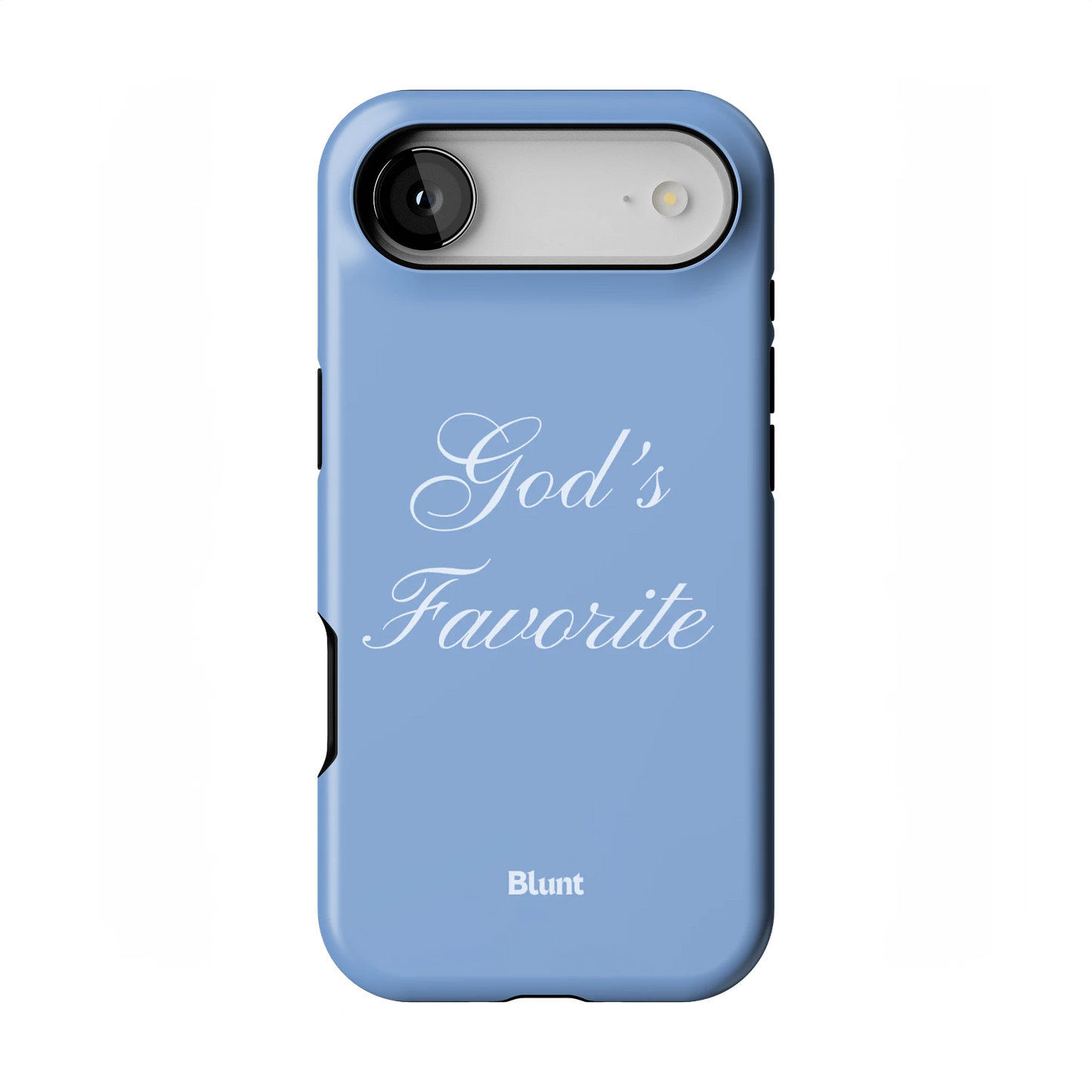 Gods Favorite Blue iPhone Case