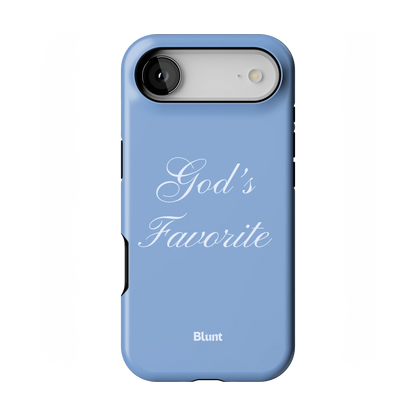 Gods Favorite Blue iPhone Case