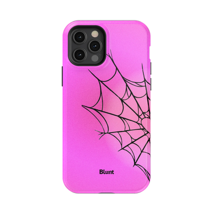 Pink Web iPhone Case