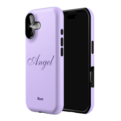 Purple Angel iPhone Case