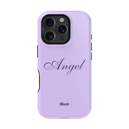Purple Angel iPhone Case