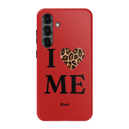 Red I Love Me Samsung Case