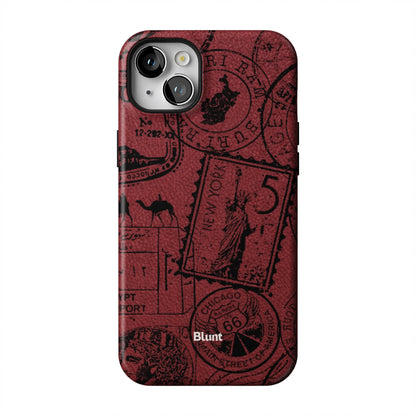 Crimson-Post-iphone-case-iPhone 14 Plus-1