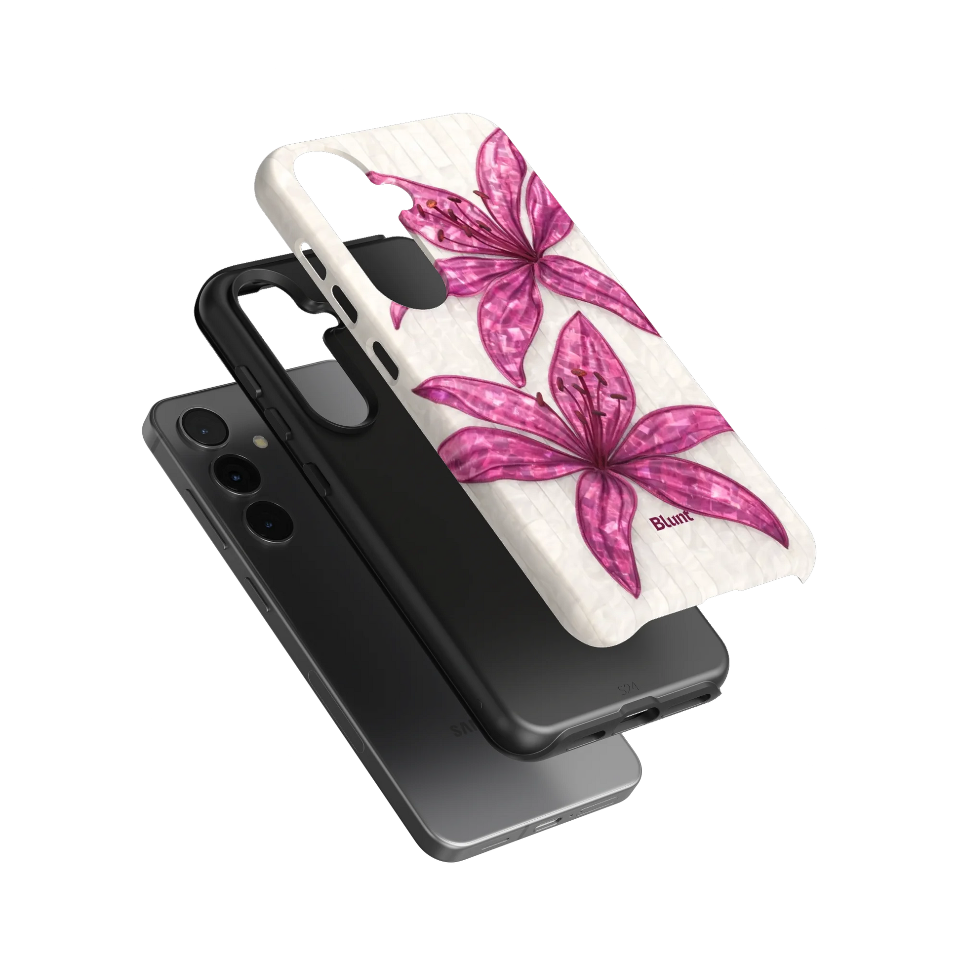 Purple-Floral-Luster-samsung-case-S24-3