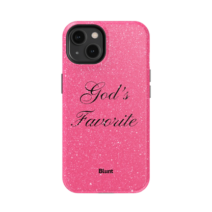 Gods Favorite Pink iPhone Case