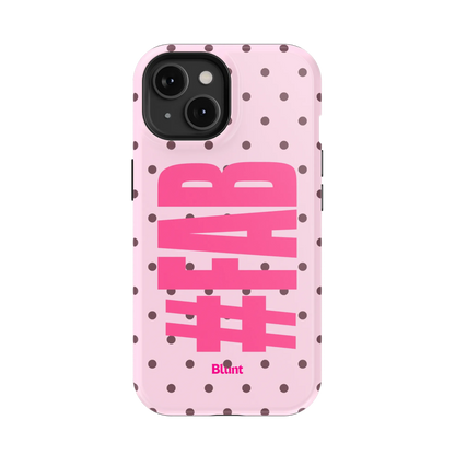Pink Dot Fab iPhone Case