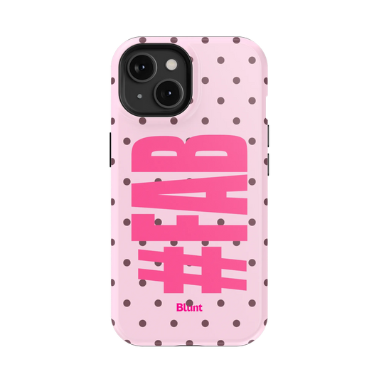 Pink Dot Fab iPhone Case