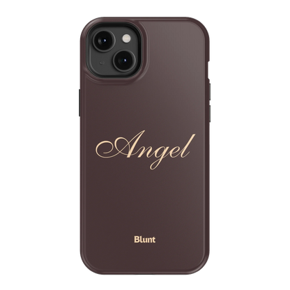 Brown Angel iPhone Case