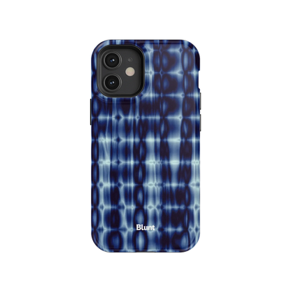 Blue Ripple iPhone Case