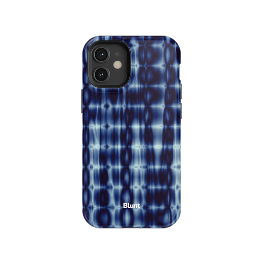 Blue Ripple iPhone Case