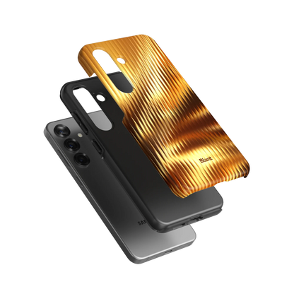 Golden Ripple Samsung Case
