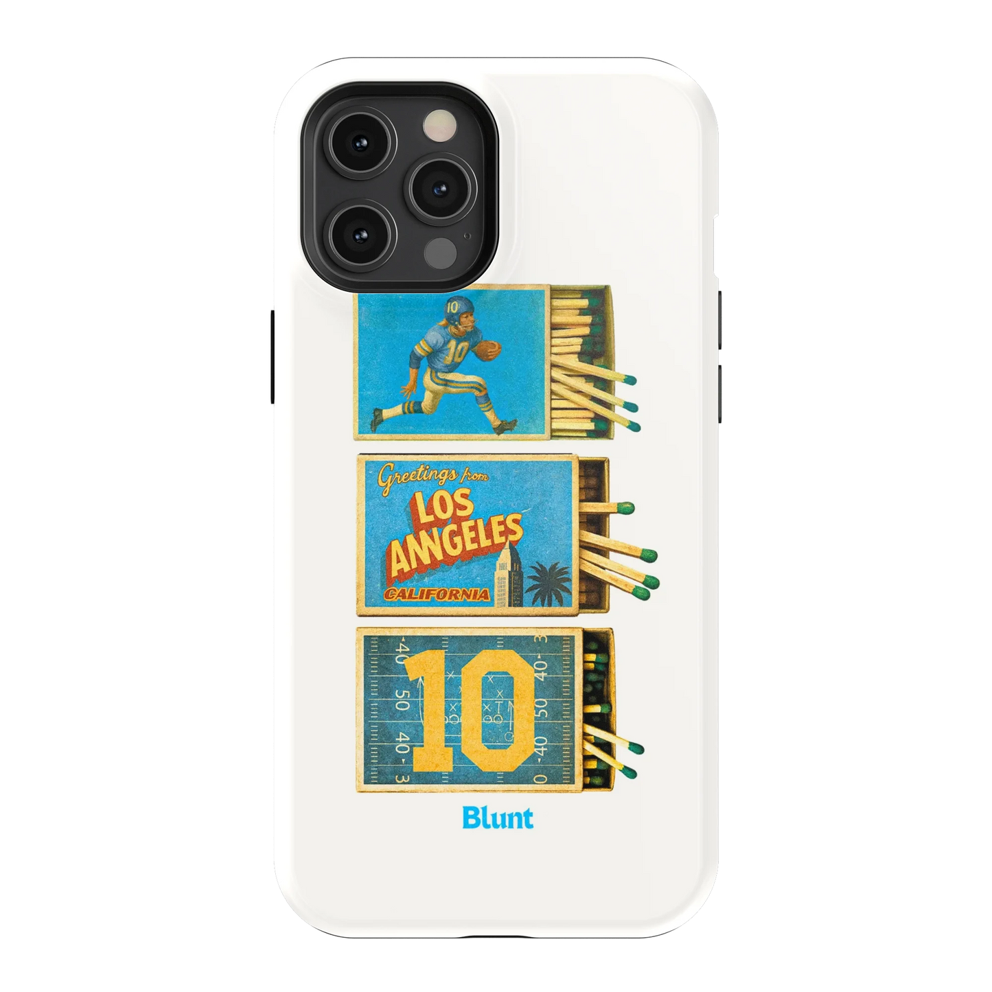 LA Coast Football iPhone Case