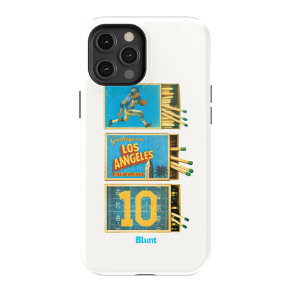 LA Coast Football iPhone Case