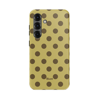 Sage Toffee Dot Samsung Case