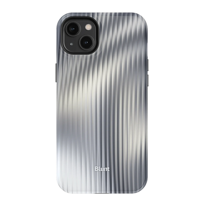 Silver Pulse iPhone Case