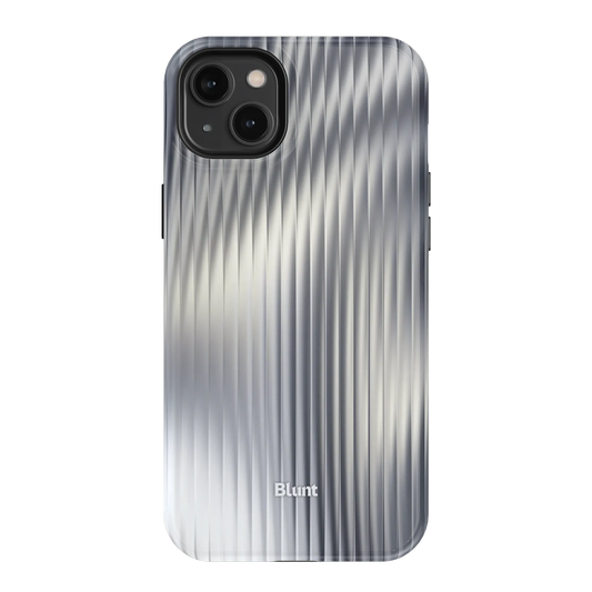 Silver Pulse iPhone Case