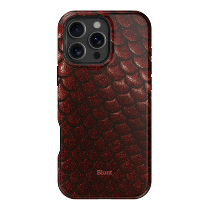 Crimson Depth iPhone Case