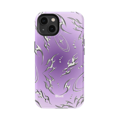 Purple Cyber iPhone Case