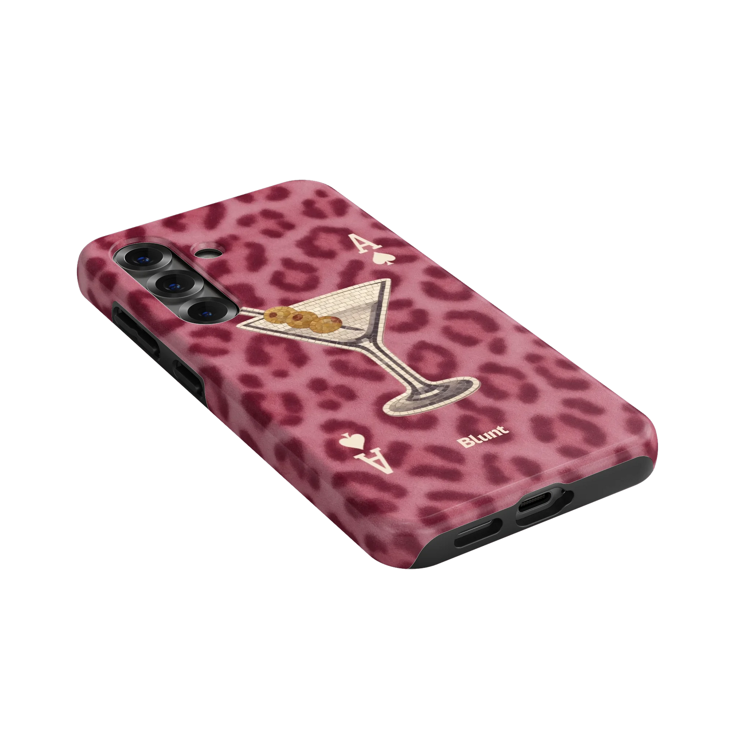 Pink Cheetah Dirty Martini Samsung Case